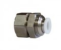 CrystalBlast 3/8" Tube Bulkhead Fitting