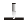 Crown Half Round Cutter 11/64" x 6-1/2" .010"